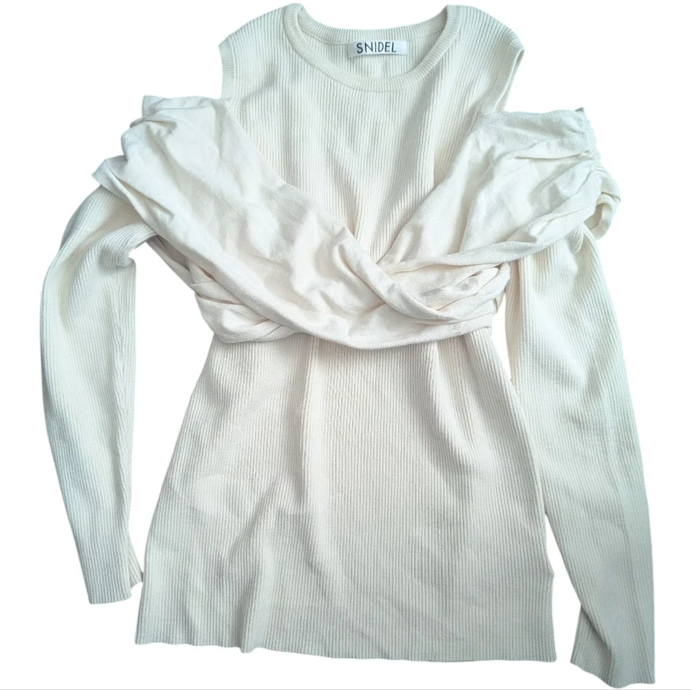 SNIDEL LS Ribbed Top - Picture 7 of 11